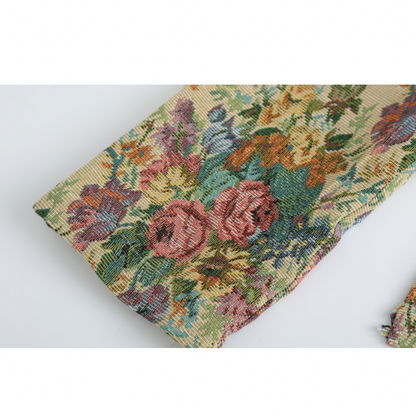 フラワー刺繍入りシャツジャケット Z00050