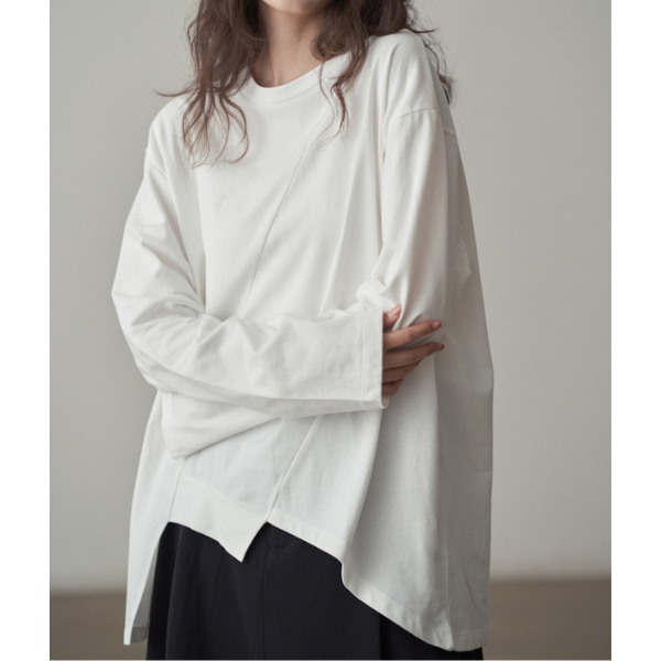 Aラインオーバーサイズシャツ Z00152