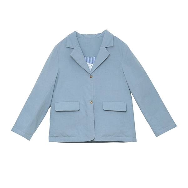 ストライプライニングテーラードジャケット　《Z00756》