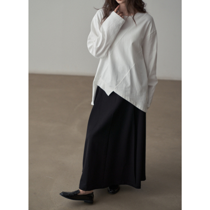 Aラインオーバーサイズシャツ Z00152
