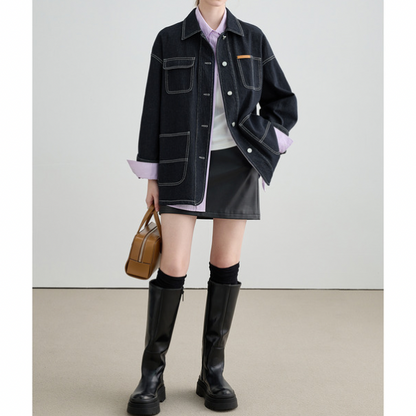 デニムワークジャケット X-286