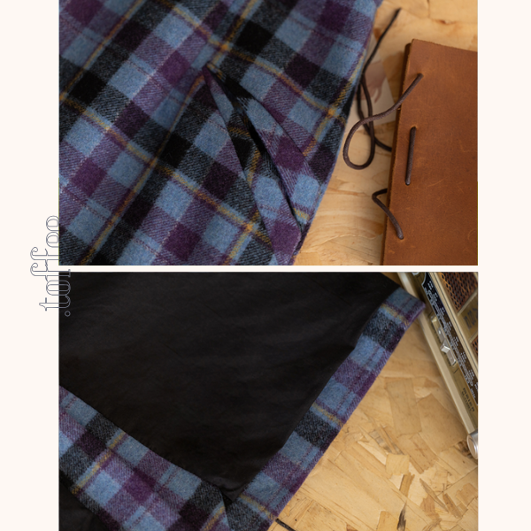 カラフルチェック柄ストレートスカート　《Z00648》