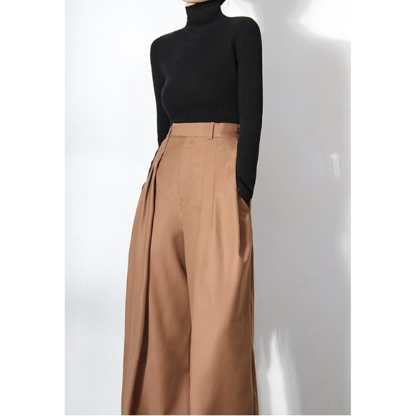 ダブルタックワイドパンツ X-062