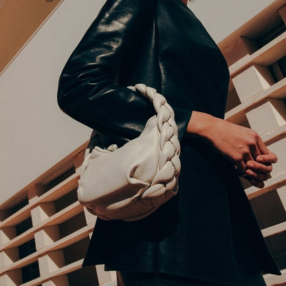 【６color】縄編みベルトのハンドバッグ sp0169