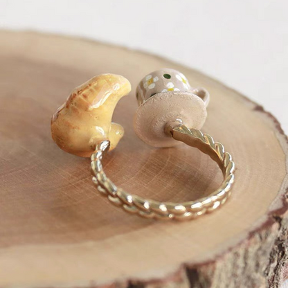 モーニングクロワッサンオープンリング　Z00577