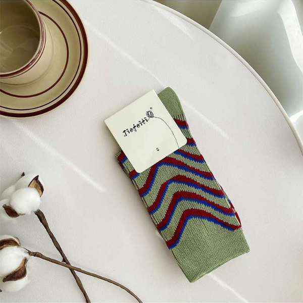 【3set】ミッドチューブコットンソックス Z00073