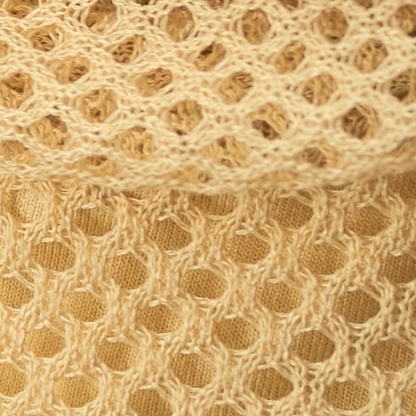 【4color】メッシュオーバーサイズニットトップ《Z00998》