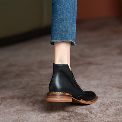 【４Type】カットアウトベリーショートブーツ　AU-123