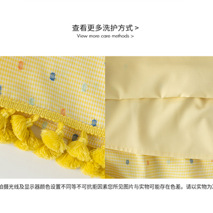 【2color】タッセル付きＡラインロングスカート　Z00331