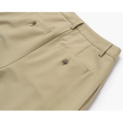 プリーツ入りストレートルーズパンツ Z00382