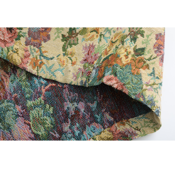 フラワー刺繍入りシャツジャケット Z00050