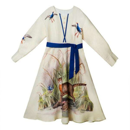 タイガープリントワンピース C0072