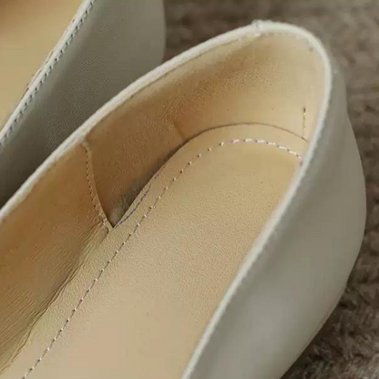 【2color】スクエアトゥリボンシューズ X-020