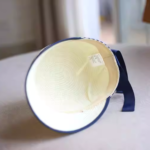 ウェーブエンブロイダリーフレッシュドームハット W-203